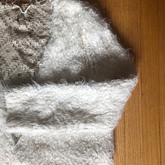 Anthropologie Cropped Eyelash Cardigan - Picture 5 of 5